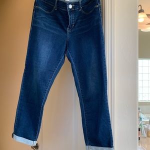 Juicy Couture Capri jeans, soft, comfortable size 8